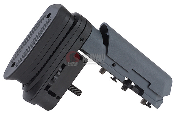 ARES Amoeba Striker Tactical Advanced Butt Pad with Cheek Pad - Urban Grey
