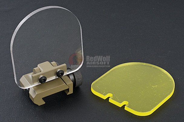 Blackcat Airsoft Folding Scope Protector (Round Type) - TAN