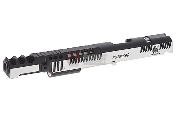 Gunsmith Bros CNC Aluminum Limcat Razorcat Open Slide Set for Tokyo Marui Hi Capa 5.1 - 2 Tone