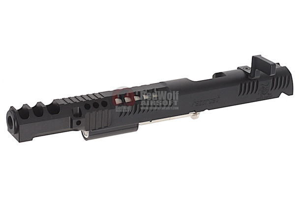 Gunsmith Bros CNC Aluminum Limcat Razorcat Open Slide Set for Tokyo Marui Hi Capa 5.1 - Black