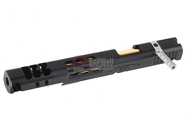 Gunsmith Bros CNC Aluminum STI DVC Open Kit Set for Tokyo Marui Hi Capa 5.1 - Black