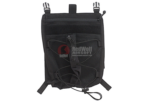 TMC Helmet Back Panel for 420 Plate Carrier - Black