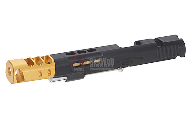 Gunsmith Bros CNC Aluminum DVC Open Kit Set for Tokyo Marui Hi-Capa 5.1 - Black