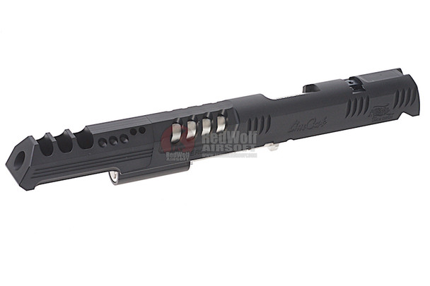 Gunsmith Bros CNC Aluminum Limcat Spearcat Open Slide Set for Tokyo Marui Hi Capa 5.1 - Black