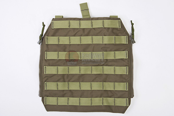 Crye Precision (By ZShot) AVS / JPC Zip-On Molle Back Panel (L Size / Range Green)