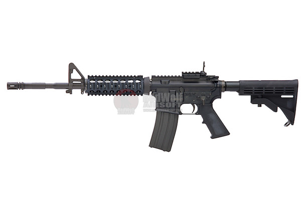 GHK M4 GBBR Airsoft V3 (14.5 inch COLT Licensed) - Black
