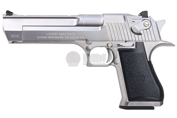 Cybergun Desert Eagle .50AE GBB Airsoft Pistol - Silver (by WE)