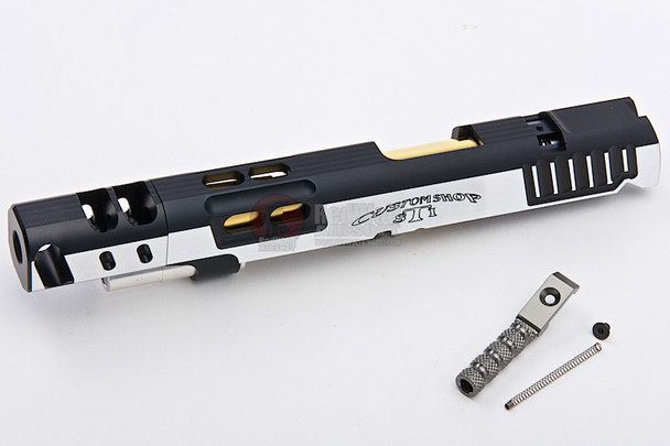 Gunsmith Bros STI DVC Steel Slide Set for Tokyo Marui Hi-Capa GBB Series - 2 Tone