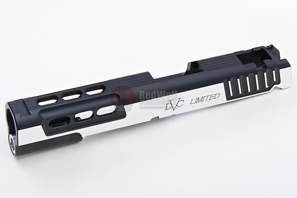 Gunsmith Bros CNC Aluminum STI DVC STD Single Slide for Tokyo Marui Hi-Capa GBB Series - 2 Tone