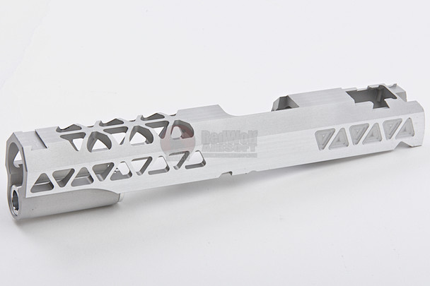 Gunsmith Bros Triangle Single Slide for Tokyo Marui Hi-Capa GBB Series - Silver
