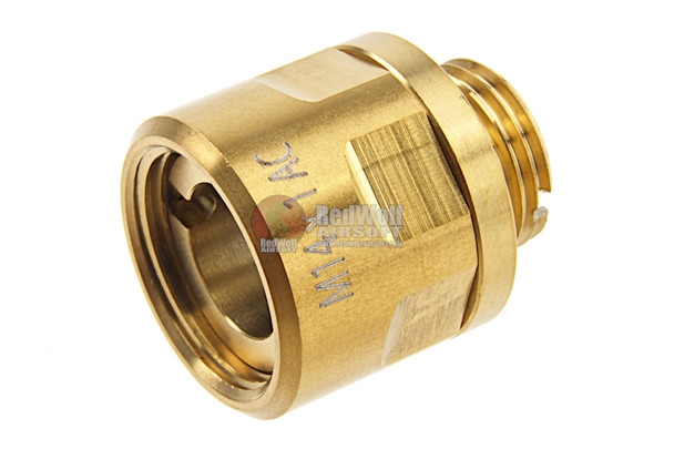 COWCOW Technology A01 Stainless Steel Silencer Adapter (11mm CW to 14mm CCW) - Gold