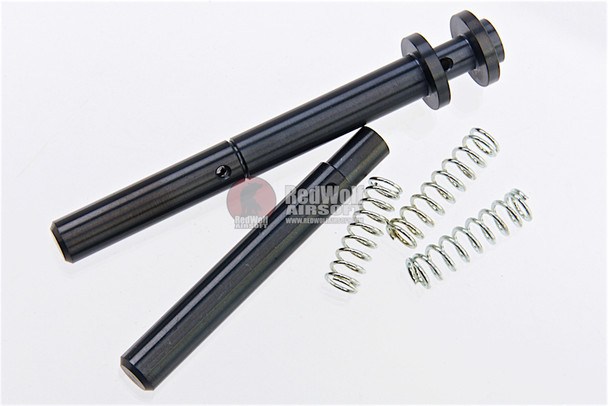 COWCOW Technology Tokyo Marui Hi Capa GBB Airsoft RM1 Stainless Steel Guide Rod - Black