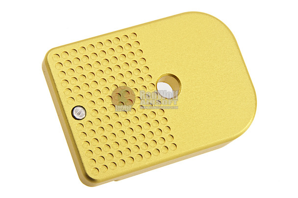 COWCOW Technology D01 Dottac Magazine Base for Tokyo Marui Hi-Capa GBB Magazine - Gold