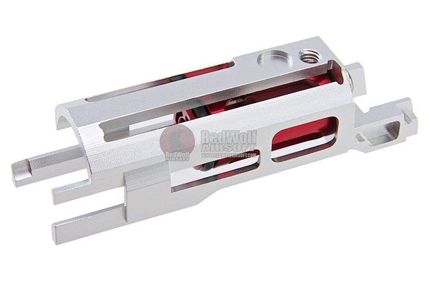 COWCOW Technology B01 Aluminum Dynamic Blowback Housing for Tokyo Marui Hi-Capa 5.1 GBB - Silver