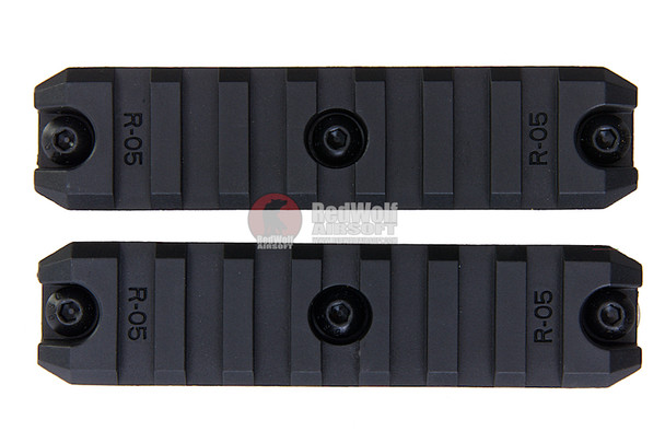 ARES Amoeba 3.5 inch Plastic Key Rail System for M-Lok System (2pcs / Pack)