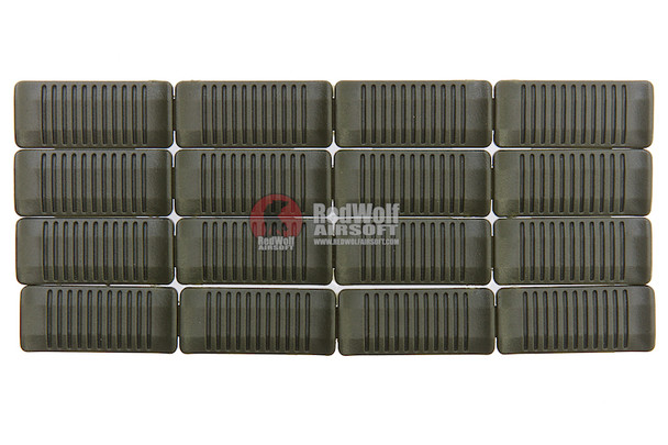 ARES Plastic M-Lok Rail Cover Set - Olive Drab