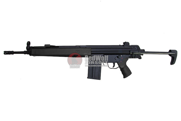 LCT G3A4 Airsoft AEG Rifle - Black (LC-3A4-W)