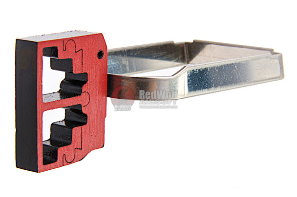 AW Custom Hi Capa Trigger Kit #2 for Tokyo Marui/WE/AW Hi Capa GBB Series (Flat Trigger) - Red