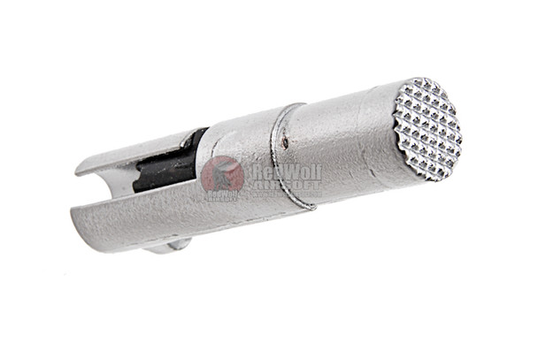 AW Custom HX Magazine Release Button for Tokyo Marui / WE / AW / KJ Hi Capa GBB Series - Silver