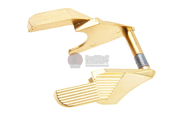 AW Custom Hi Capa Ambidextrous Thumb Safety (HX) for Tokyo Marui/WE/AW/KJ Hi Capa GBB Series - Gold