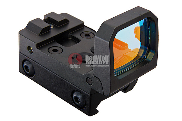Blackcat Airsoft Folding Red Dot Sight - Grey