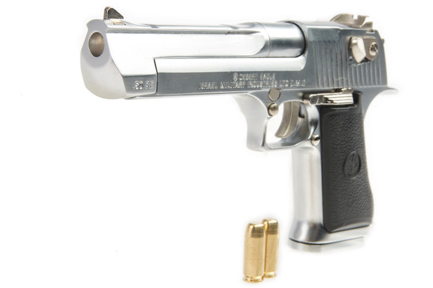 Blackcat Airsoft 1/2 Scale High Precision Min Model Gun Desert Eagle - Silver