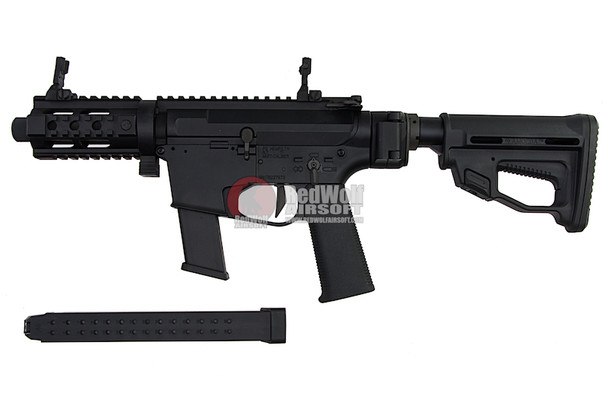 ARES M45X-S Airsoft M4 9mm Rifle (Short) -Black