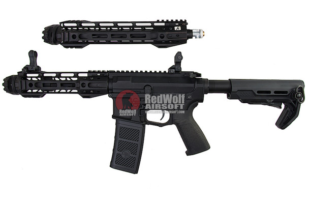 G&P Transformer Compact Airsoft M4 AEG Rifle w/ QD Front Assembly (Version 12 inch and 8 inch Cutter Brake) - New marking