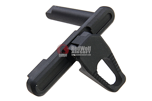 First Factory Tokyo Marui M4 NGRS (EBB) Custom Ambi Magazine Catch - Black