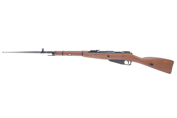 WinGun Mosin-Nagant M44 CO2 Bolt Action Rifle w/ Realistic Imitation Wood Furniture Airsoft Classic Rifle
