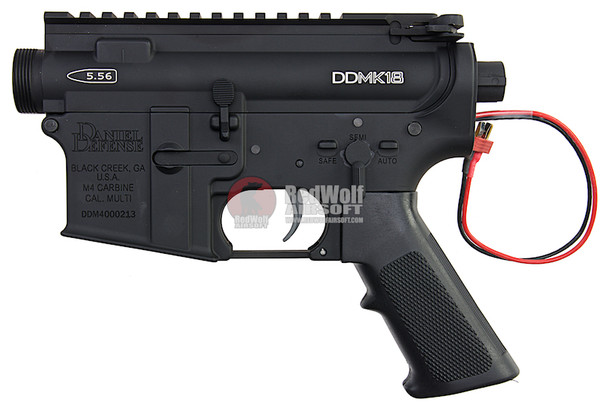 G&P Daniel Defense MK18 Taper Metal Body Pro Kit with I5 Gearbox for Tokyo Marui M4/ M16 AEG Series - Black