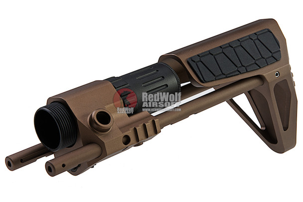 G&P PDW Stock for Tokyo Marui MWS M4A1 GBB (Silm)- Snake, Sand