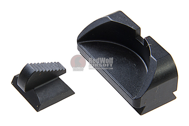 Guarder Steel Front & Rear Sight for Tokyo Marui Desert Eagle.50AE- Black