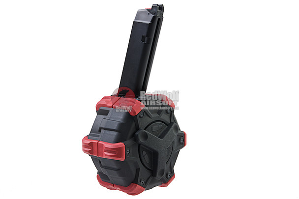 AW Custom G Series Green Gas Magazine (350 rounds Drum Magazine)