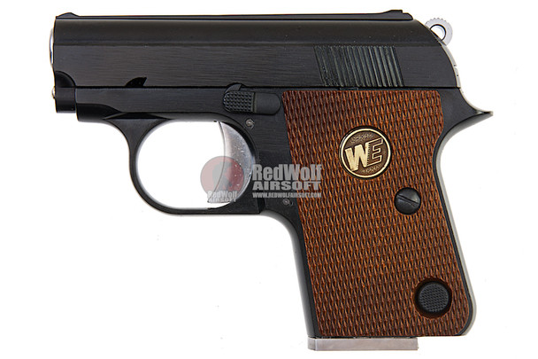 WE CT25 Green Gas Airsoft Pistol - Black