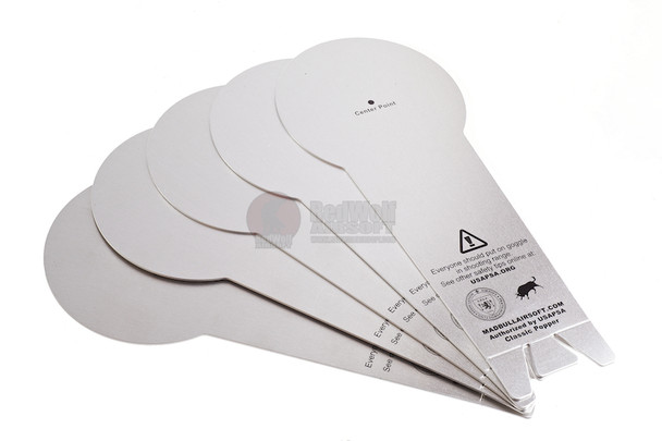 Madbull IPSC Popper Target (Aluminum) (5-pack)