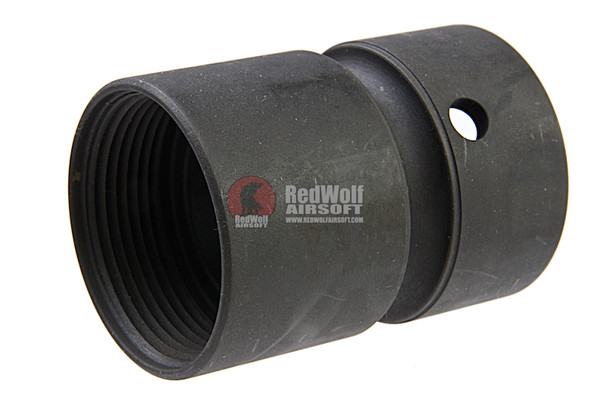 Z-Parts Barrel Nut (Steel) for Umarex / VFC HK416 GBBR Airsoft - Black