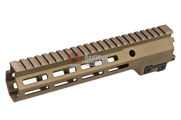 Z-Parts MK16 Rail (Aluminum, 9.3 inch with Barrel Nut) for Tokyo Marui MWS GBBR Airsoft - DDC