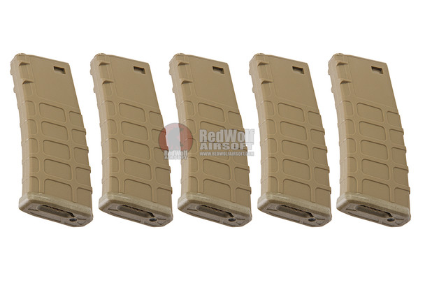 G&P M4 Magazine (340 rounds GMAG AEG Magazine, 5pcs/Set) - DE
