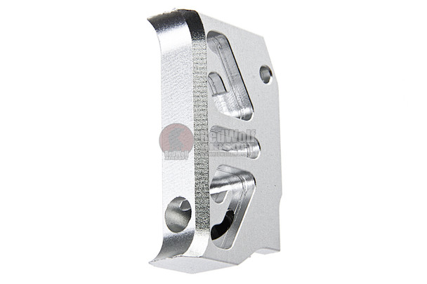 COWCOW Technology Tokyo Marui Hi Capa / 1911 GBB Airsoft Trigger T2 (Aluminum CNC) - Silver