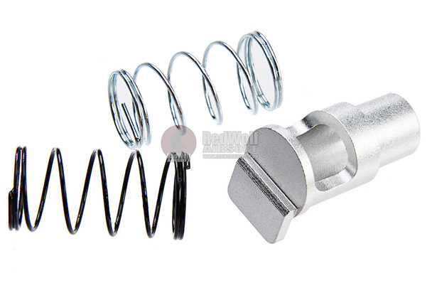 COWCOW Technology Aluminum CNC AL High Flow Nozzle Valve for Tokyo Marui Model 19 GBB Pistol