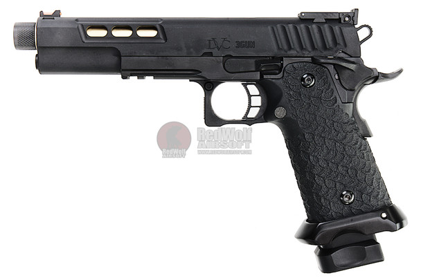 EMG STI DVC 3-GUN 2011Hi Capa 5.1 GBB Airsoft Pistol (Threaded Barrel Version)