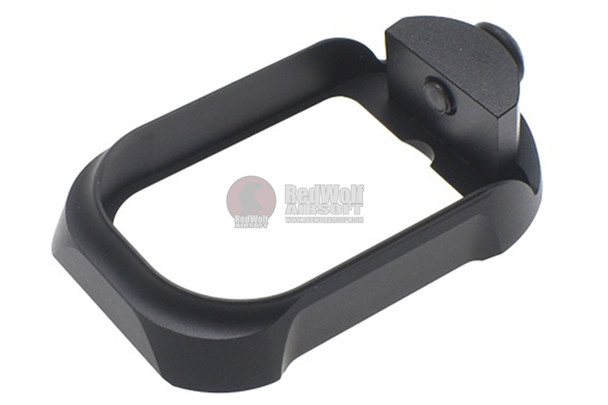 COWCOW Technology VFC Glock 19 Tactical Magwell (Compatible with Tokyo Marui G19, CNC Aluminum) - Black