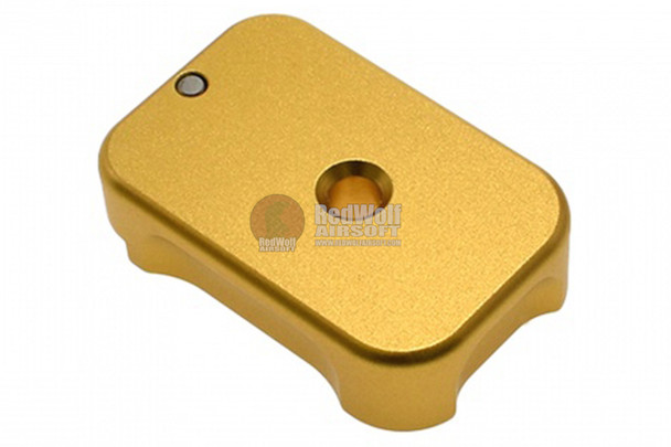 COWCOW Technology Aluminum CNC Tactical G Magbase for Tokyo Marui G-Series GBB Pistol - Gold
