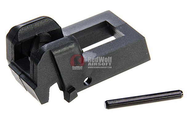 Guarder Nylon Mag Lip for Tokyo Marui Model 17 / 18C / 19 / 22 / 34 GBB Series - Black