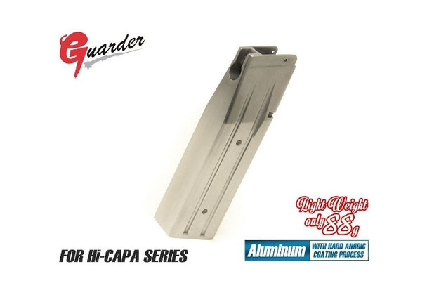 Guarder Aluminum Magazine Case for Tokyo Marui Hi-Capa 5.1 (No Marking) - Aluminum Original Color