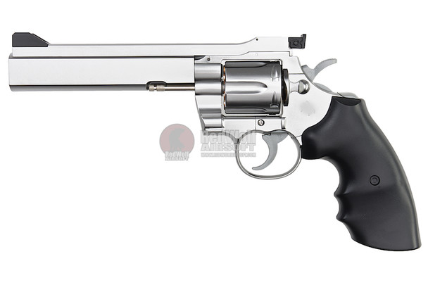 Tokyo Marui Python PPC Custom Spring Revolver 6 inch - Stainless