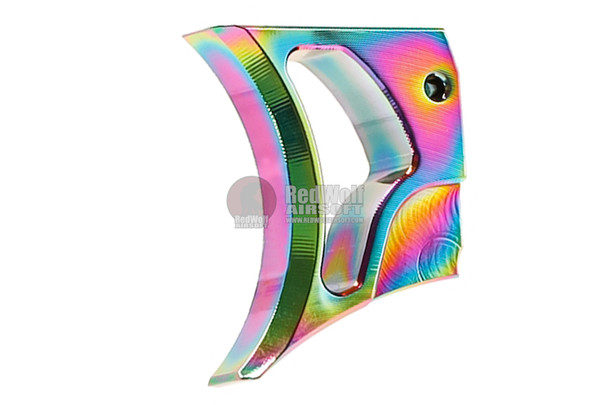 Nine Ball Custom Round Trigger 'Omega' for Tokyo Marui Hi-Capa 5.1/4.3/1911 Series GBBP-Heat Gradation