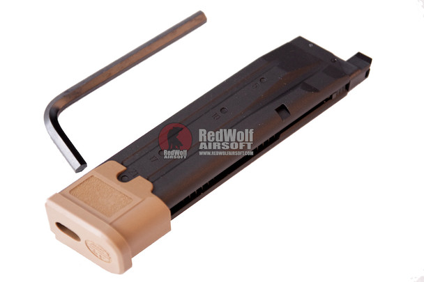 SIG Sauer M17 P320 Airsoft CO2 Magazine (25 rounds) - TAN (by SIG AIR & VFC)