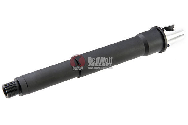 G&P Aluminum 6.5 inch Taper Outer Barrel for G&P Front Set / RAS Series AEG  (14mm CW) - Black